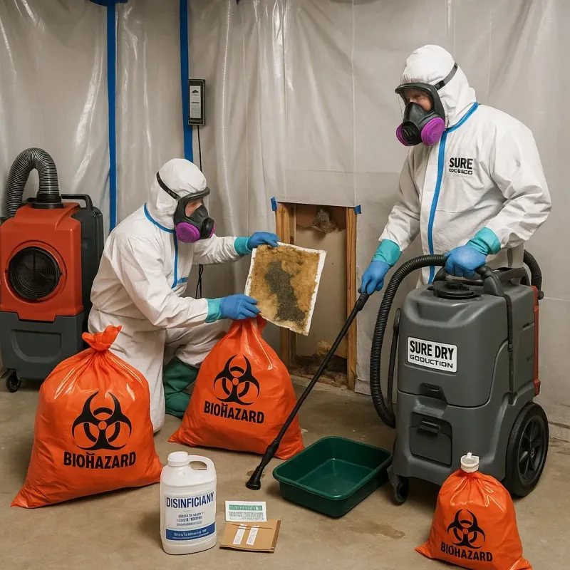 Contaminated Water Handling Protocols process in Metairie Terrace, LA