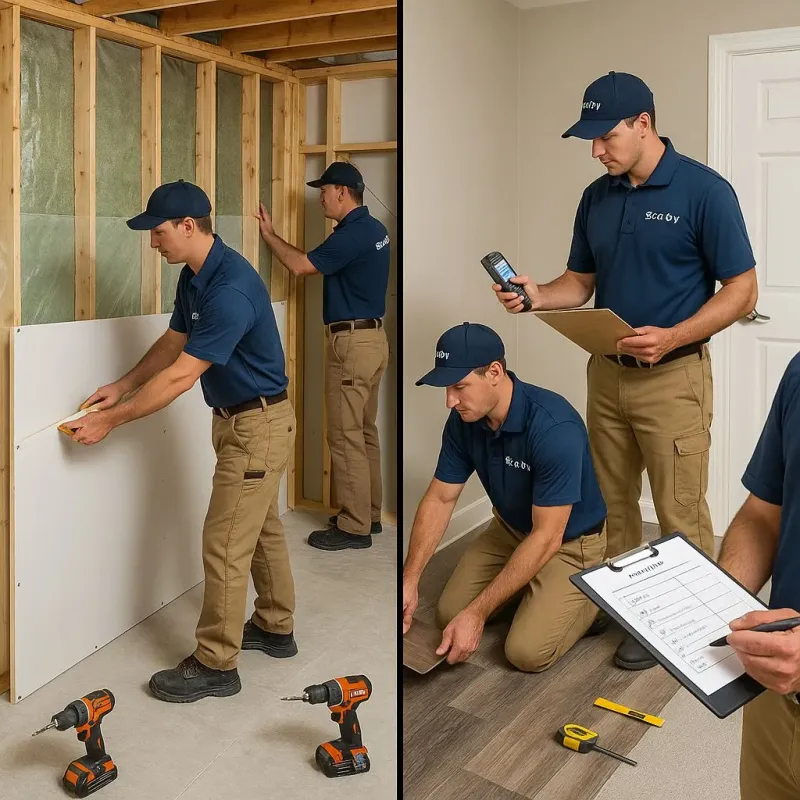 Repairs and Reconstruction process in Metairie Terrace, LA