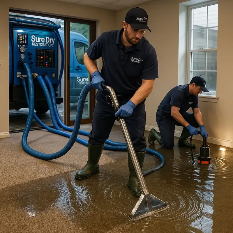 Water Extraction and Removal process in Metairie Terrace, LA